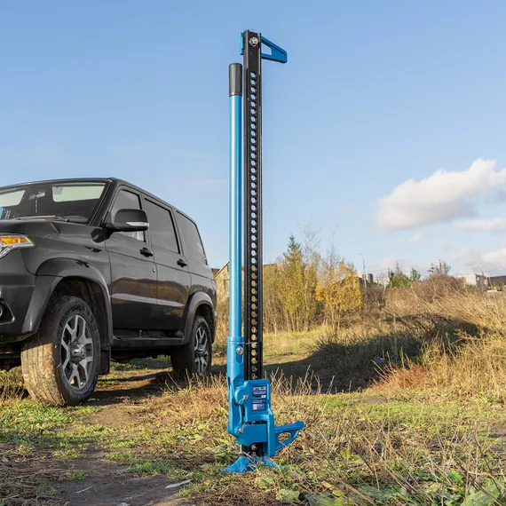 Домкрат реечный профессиональный 3 т, 115-1030 мм. HigH Jack Stels