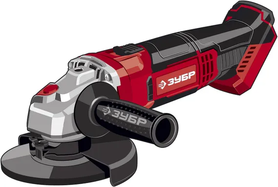 Аккумуляторная УШМ ЗУБР С1-18, 18 В, 125 мм, без АКБ, (УШМ-18-125)