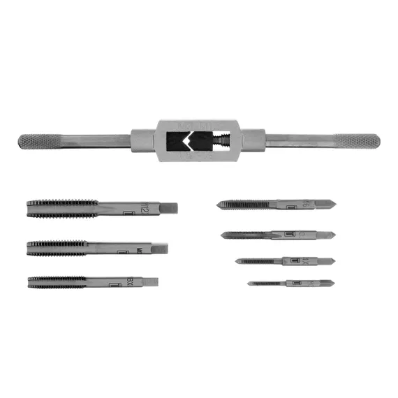 Набор метчиков М3-М12, 8 предметов Сибртех