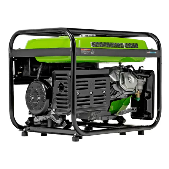 Генератор бензиновый БС-6500Э, 5.5 кВт, 230В, четырехтактный, 25 л, электростартер Сибртех