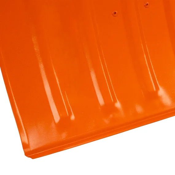 Лопата для уборки снега стальная, 470х335х1335 мм, стальной черенок, Сибртех