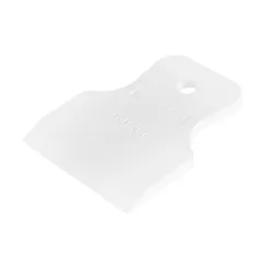 Шпатель, белая резина, 60 мм Сибртех