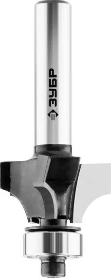 ЗУБР 25.4 x 13 мм, радиус 6.3 мм, фреза кромочная калевочная №1, Профессионал (28784-25.4)