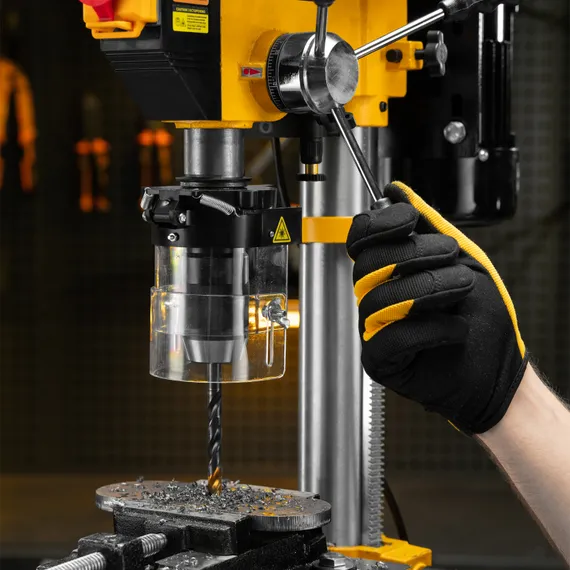 Станок сверлильный DDM-550L, 550 Вт, 16 мм, 12 ск., лазер, настольный Denzel