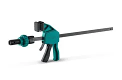 KRAFTOOL KRAFTFLEX GDH-300/60 в отверстия 20 мм, вертикальная быстрозажимная струбцина пистолетного типа (32801)