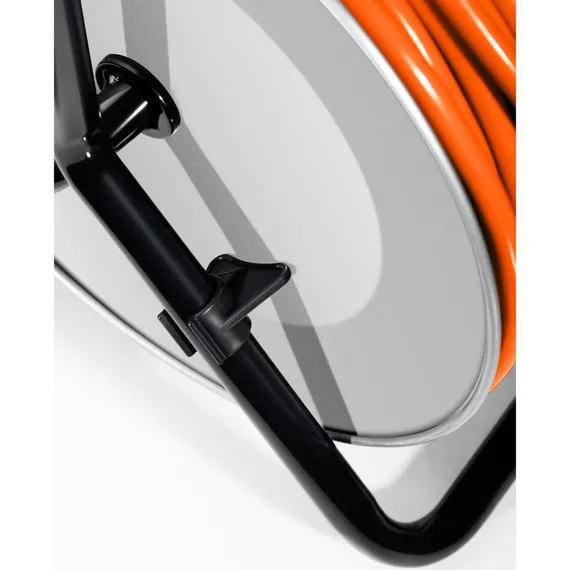 KRAFTOOL ПВС 3х2.5 30м 4000Вт IP44, Силовой удлинитель на стальной катушкеEXPERT (55089-30)