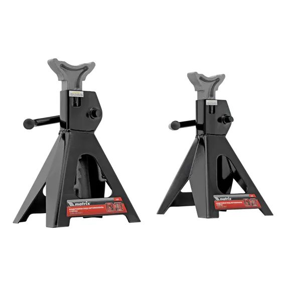 Подставки под машину регулируемые, 2 т, H подъема 275-420 мм, 2 шт Matrix