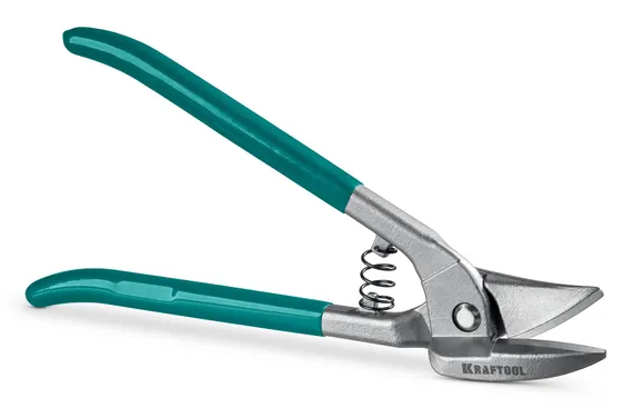 KRAFTOOL IDEAL правые 280 мм фигурные цельнокованые ножницы по металлу (23009-R)