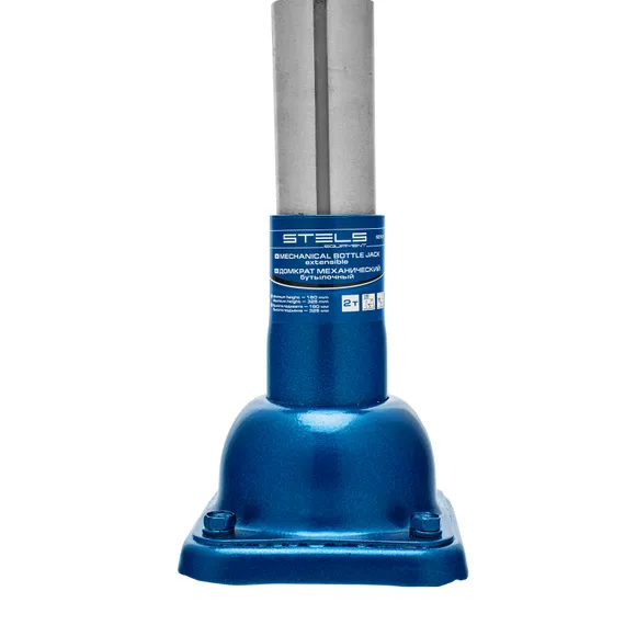 Домкрат механический бутылочный, 2 т, h подъема 150-310 мм, 2 части (домкрат, ручка) Stels