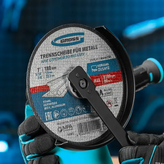 Круг отрезной по металлу, 180 х 1,8 х 22,2 мм, WA46TBF// Gross