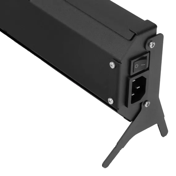 Конвектор электрический плинтусный ATRIC-450, 230 В, 450 Вт, ТЭН, черный Denzel