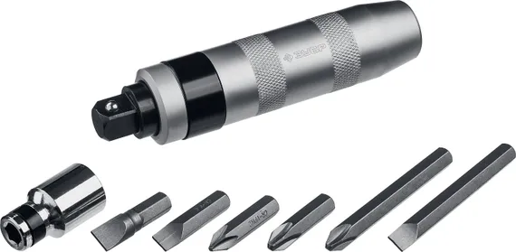 ЗУБР 8 предм., ударно-поворотная отвертка, Профессионал (2567)