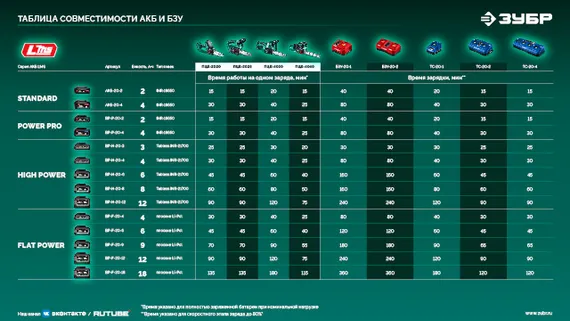 Пила цепная аккумуляторная ЗУБР 20 В, 250 мм шина, 1 АКБ LMS (2 Ач), (ПЦБ-2025-21)