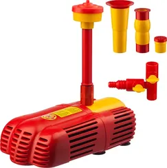 Насос GRINDA фонтанный д/грязной воды, 3 насадки, пропускная способность 2000 л/ч, высота подачи воды 2,5 м, 50 Вт