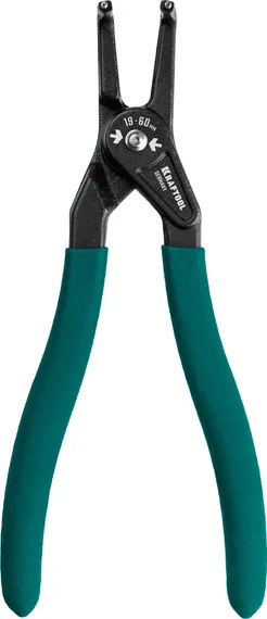 KRAFTOOL 180 мм, изогнутые губки, внутренний, съемник стопорных колец (22812-2)