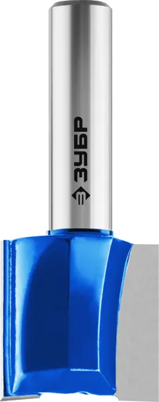 ЗУБР 20 x 19 мм, хвостовик 8 мм, фреза пазовая прямая, Профессионал (28753-20-19)