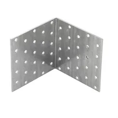 Крепежный уголок равносторонний 2 мм, KUR 100 х 100 х 100 мм Сибртех