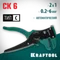 KRAFTOOL CK-6, 0.2 - 6 мм2, автоматический стриппер (22630)