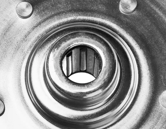 ЗУБР d 100 мм, г/п 70 кг, игольчатый подшипник, резина/металл, колесо, Профессионал (30936-100)