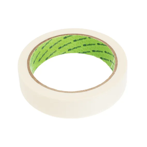 Лента малярная, 23 мм х 25 м, на бумажной основе Сибртех