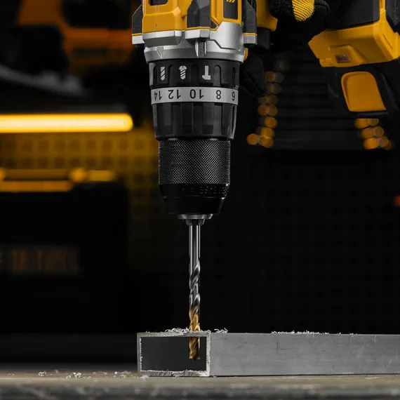 Сверло спиральное по металлу 6,5 x 100 мм, Р6М5, Golden Tip  Denzel