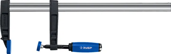 ЗУБР ПС-300/80, F, 300 х 80 мм, усиленная струбцина, Профессионал (32155-080-300)