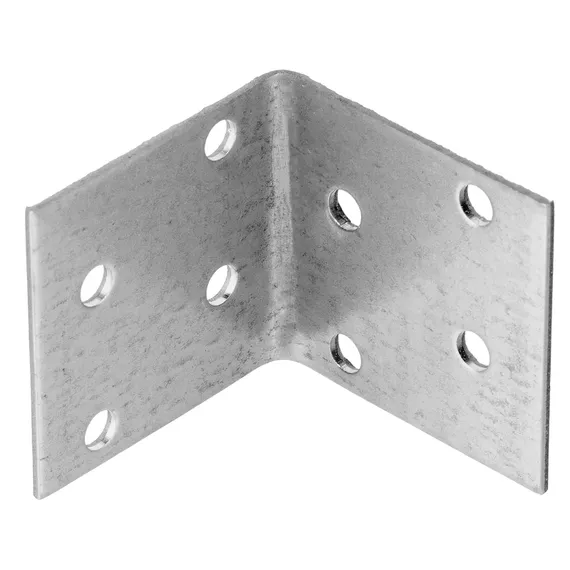 Крепежный уголок равносторонний 2 мм, KUR 40 x 40 x 40 мм Сибртех
