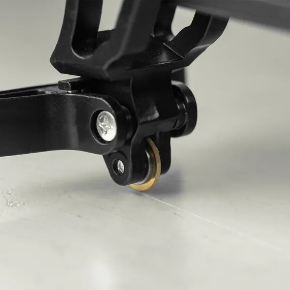 Плиткорез рельсовый 800х16мм, каретка на подш., стальная станина, усил. рукоятка-пенал Denzel