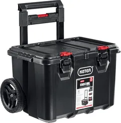 KETER STACKNROLL, 525 х 411 х 560 мм, (21″), пластиковый ящик-тележка на колесах (38397)
