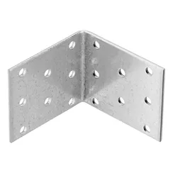 Крепежный уголок равносторонний 2 мм, KUR 60 x 60 x 50 мм Сибртех