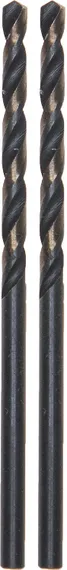 URAGAN 4.6 х 80 мм, 2 шт, Р6М5, сверло по металлу (901-11539-080-4.6-K2)