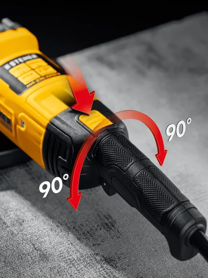 УШМ, (болгарка) электрическая, STEHER d 180 мм, 2000 Вт, (AGS-180-2000 S)