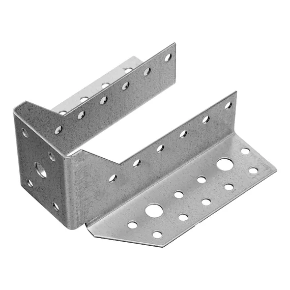 Опора бруса раскрытая, 2 мм, OBR R-50 х 140 х 76 мм, цинк Сибртех