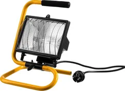 STAYER MAXLight прожектор 500Вт галогенный, переносной с подставкой, черный