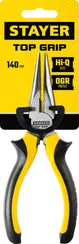 STAYER TOPGrip, 160 мм, тонкогубцы (2205-3-16)