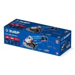 УШМ, болгарка с решулировкой оборотов, ЗУБР 1900 Вт, d125 мм, фланец ″МИГ″, Профессионал (УШМ-П125-1905 ЭПСТ)