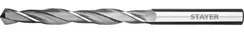 STAYER HSS-R, 6.0 х 93 мм, быстрорежущая сталь P6M5, сверло по металлу, Professional (29602-6)